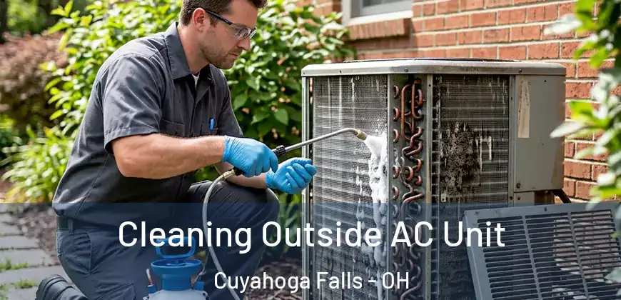 Cleaning Outside AC Unit Cuyahoga Falls - OH