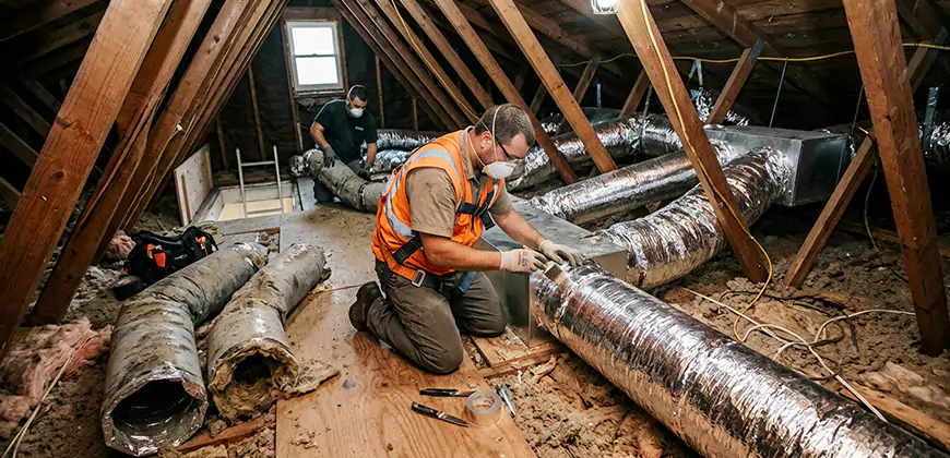 AC Duct Replacement in Cuyahoga Falls