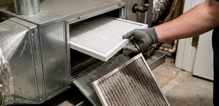 Window and Split Unit Filter Cleaning in Cuyahoga Falls