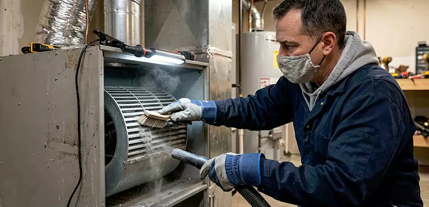 Commercial Vent Decontamination in Cuyahoga Falls