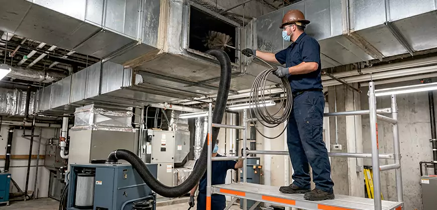 Commercial Ventilation System Cleaning in Cuyahoga Falls