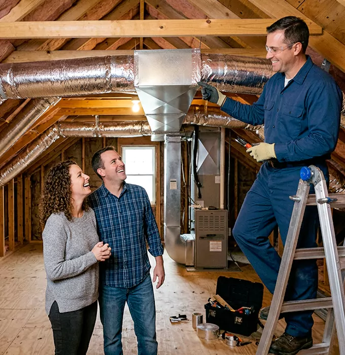 Why Cuyahoga Falls, OH Homeowners Choose Cuyahoga Falls HVAC Pro for HVAC Duct Installation?