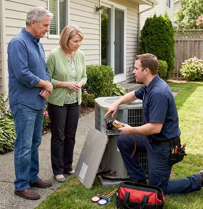 Why Cuyahoga Falls, OH Homeowners Choose Cuyahoga Falls HVAC Pro for Outdoor AC Unit Repair?
